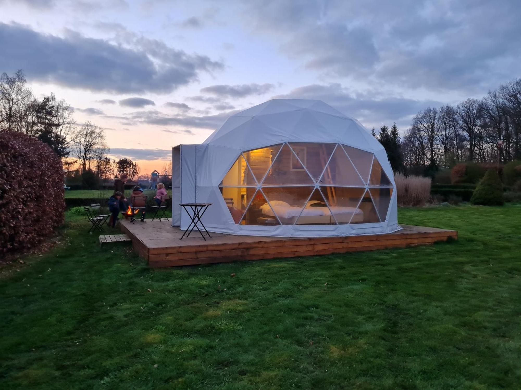 Parkhoeve Glamping Ham Bagian luar foto